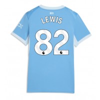Billiga Manchester City Rico Lewis #82 Hemma fotbollskläder Dam 2026-27 Kortärmad